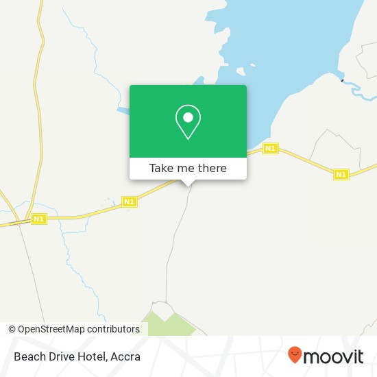 Beach Drive Hotel map