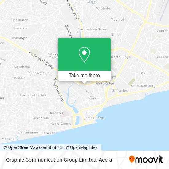 Graphic Communication Group Limited map