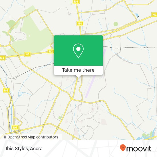 Ibis Styles map