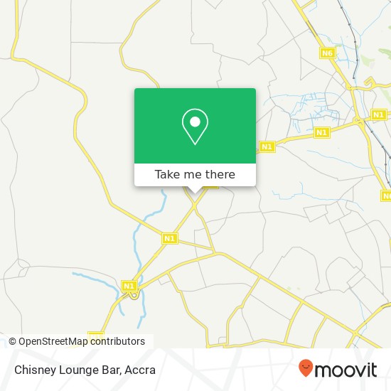 Chisney Lounge Bar map