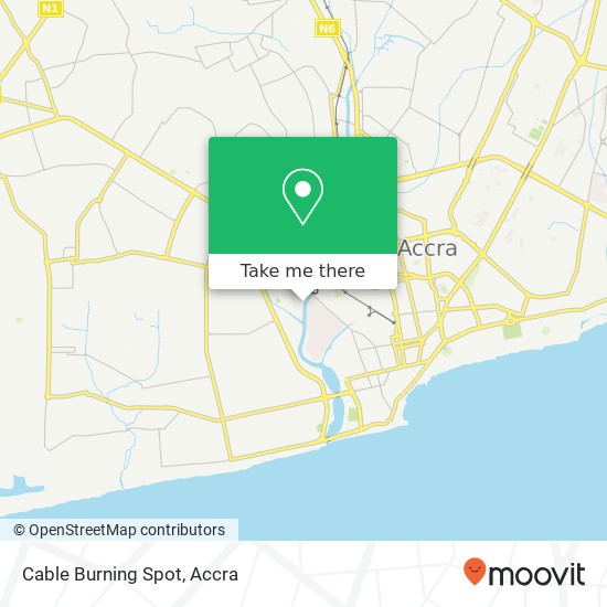 Cable Burning Spot map