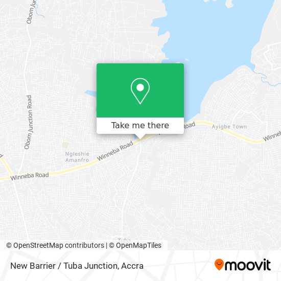 New Barrier / Tuba Junction map