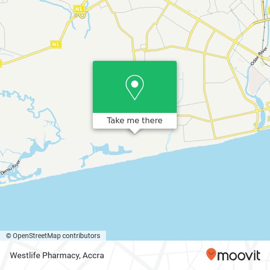 Westlife Pharmacy map