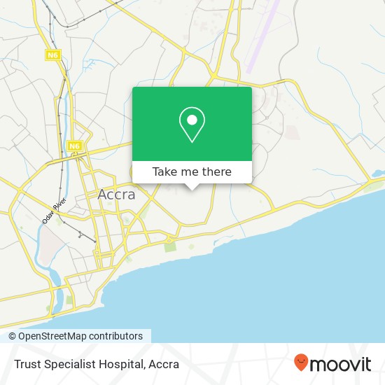 Trust Specialist Hospital map