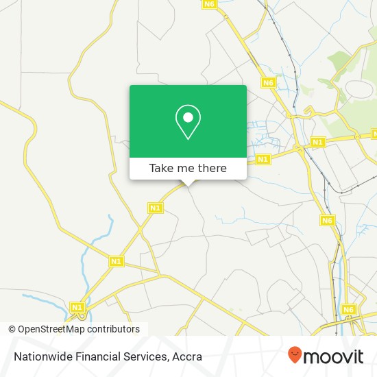 Nationwide Financial Services map
