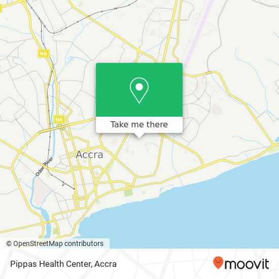 Pippas Health Center map