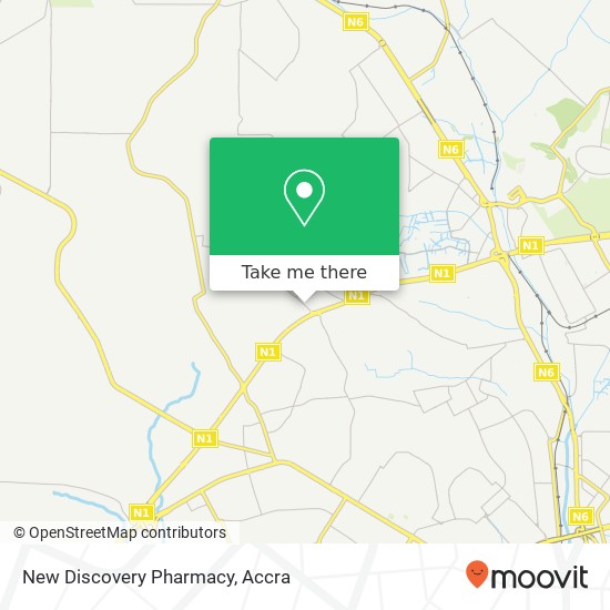 New Discovery Pharmacy map