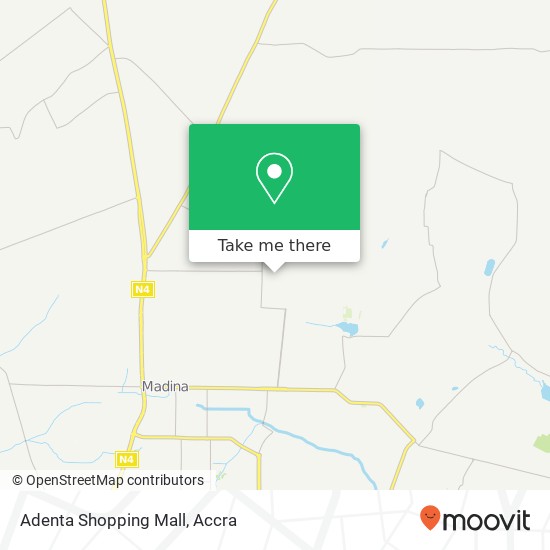 Adenta Shopping Mall map
