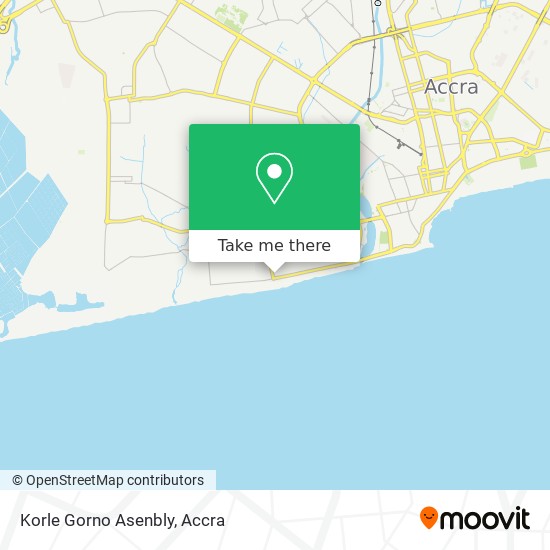 Korle Gorno Asenbly map