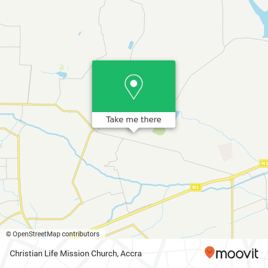 Christian Life Mission Church map