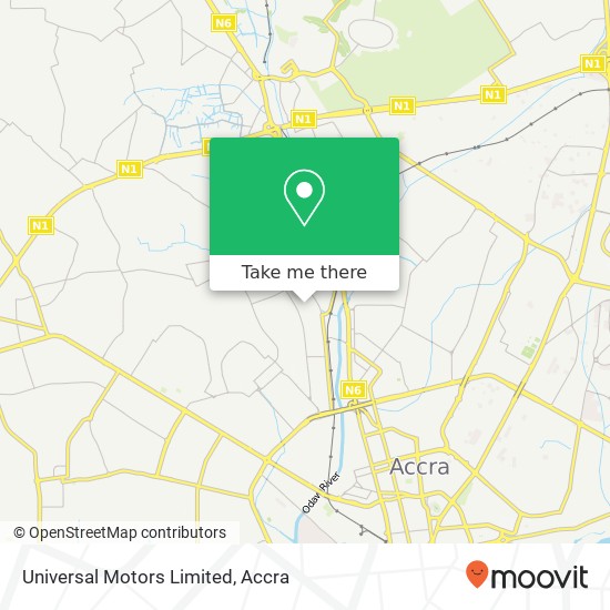 Universal Motors Limited map