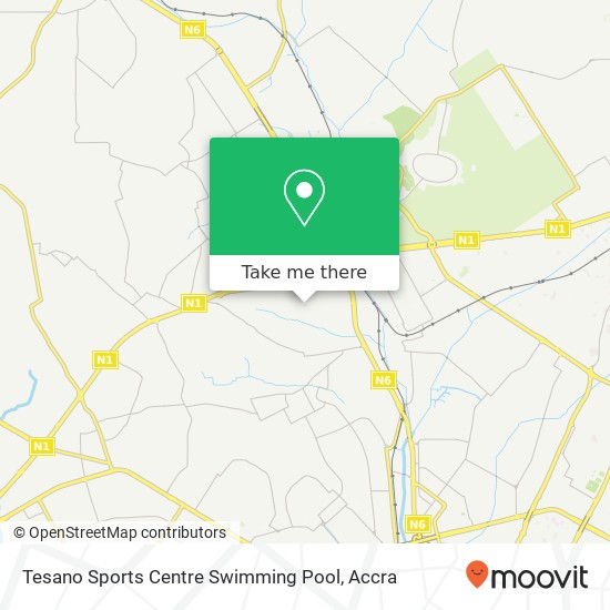 Tesano Sports Centre Swimming Pool map