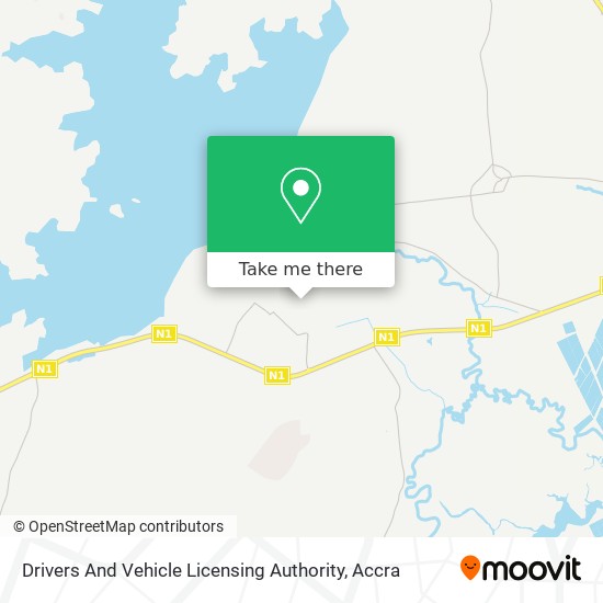 Drivers And Vehicle Licensing Authority map
