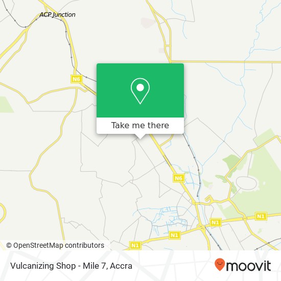 Vulcanizing Shop - Mile 7 map