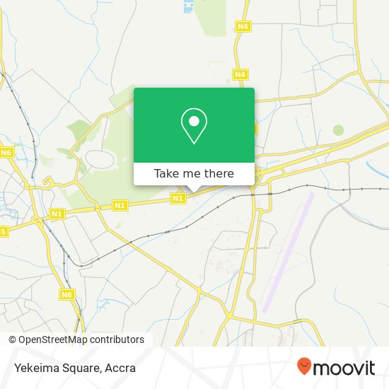 Yekeima Square map
