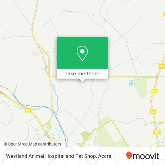 Westland Animal Hospital and Pet Shop map