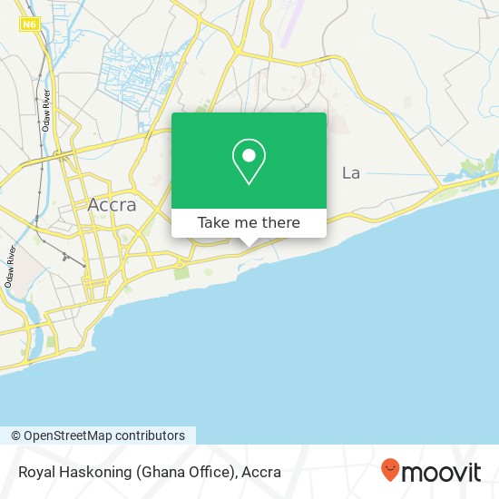 Royal Haskoning (Ghana Office) map