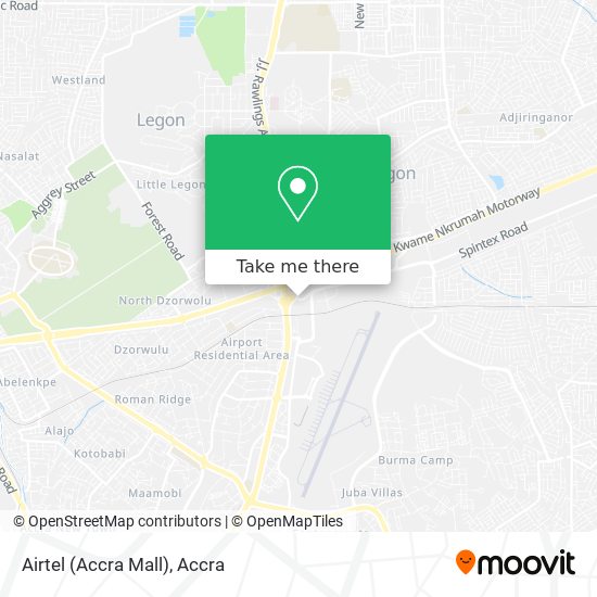Airtel (Accra Mall) map