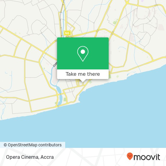 Opera Cinema map