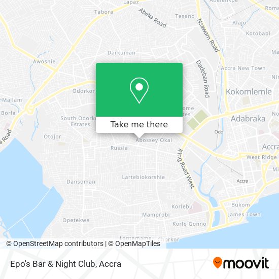 Epo's Bar & Night Club map