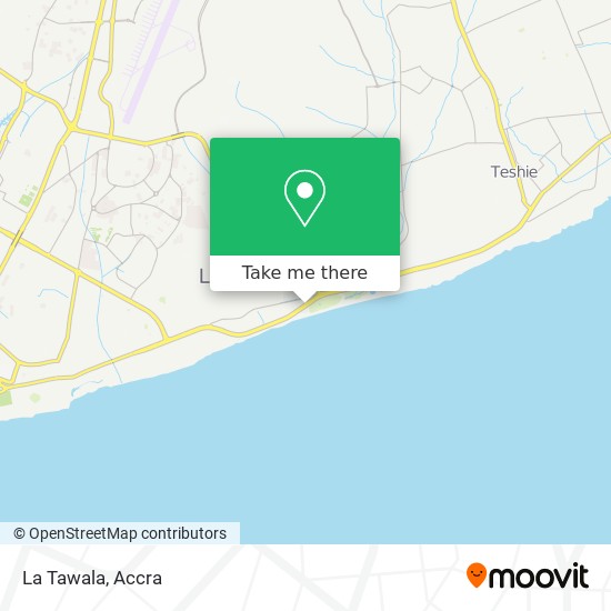 La Tawala map