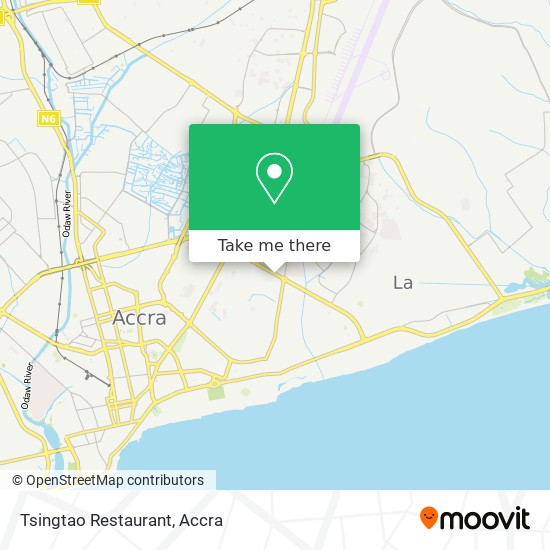 Tsingtao Restaurant map