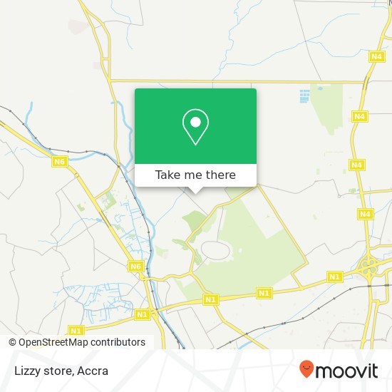 Lizzy store map
