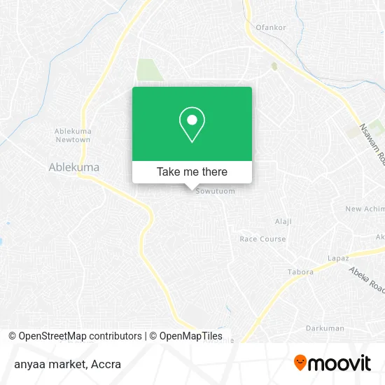 anyaa market map
