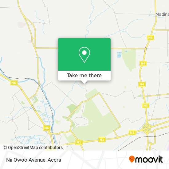 Nii Owoo Avenue map