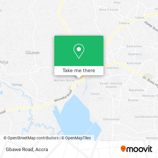 Gbawe Road map