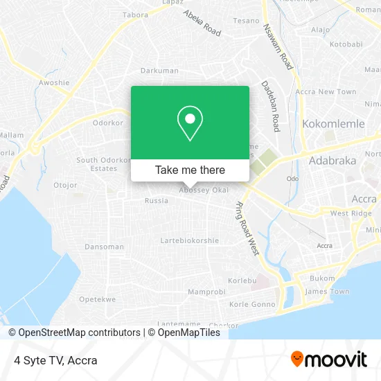 4 Syte TV map