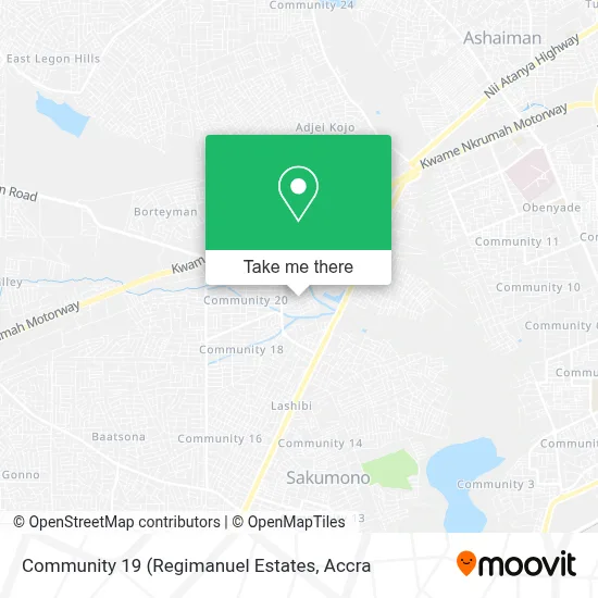 Community 19 map