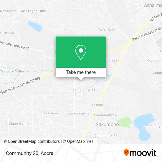 Community 20 map