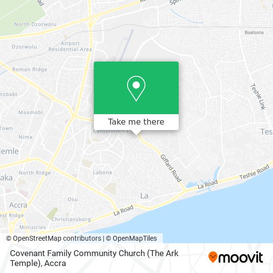 Covenant Family Community Church (The Ark Temple) map