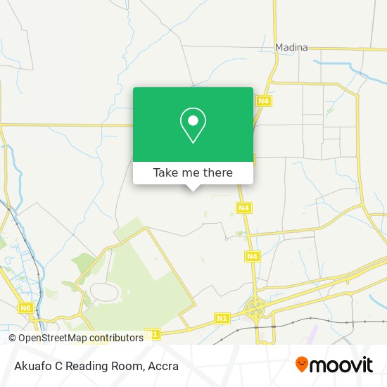 Akuafo C Reading Room map