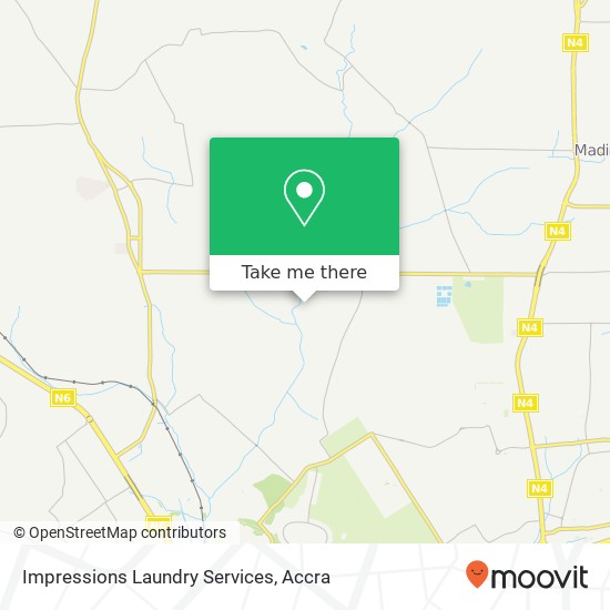 Impressions Laundry Services map