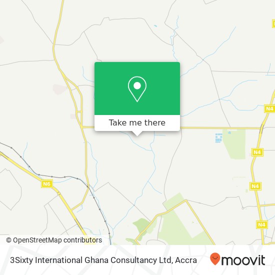 3Sixty International Ghana Consultancy Ltd map