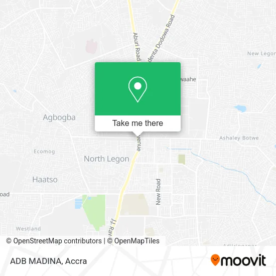 ADB MADINA map