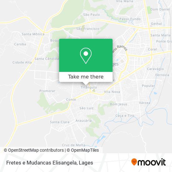 Fretes e Mudancas Elisangela map