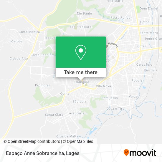 Espaço Anne Sobrancelha map