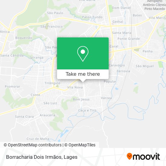 Borracharia Dois Irmãos map