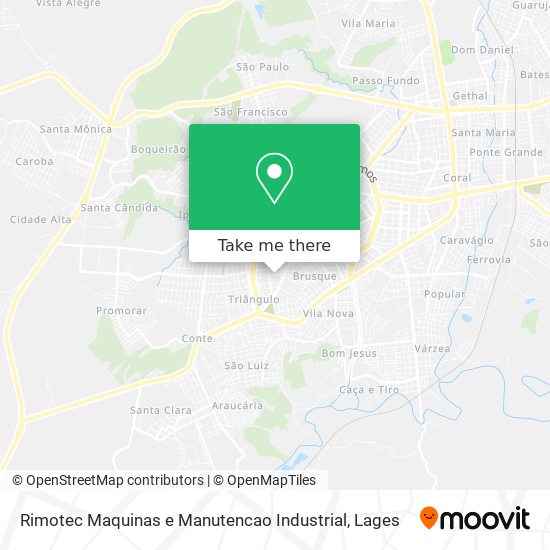 Rimotec Maquinas e Manutencao Industrial map