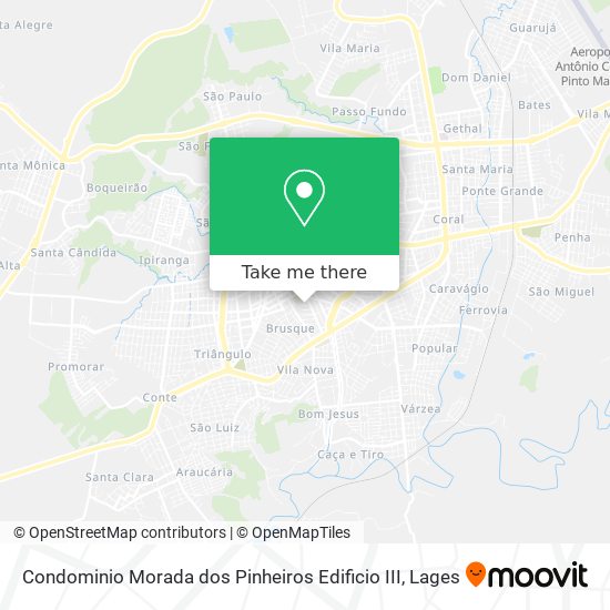 Condominio Morada dos Pinheiros Edificio III map