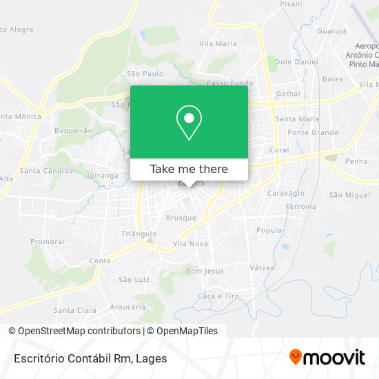 Escritório Contábil Rm map