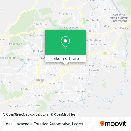 Ideal Lavacao e Estetica Automotiva map