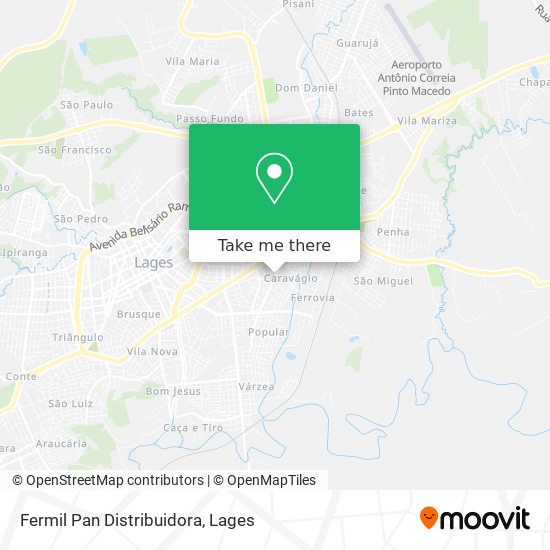 Fermil Pan Distribuidora map