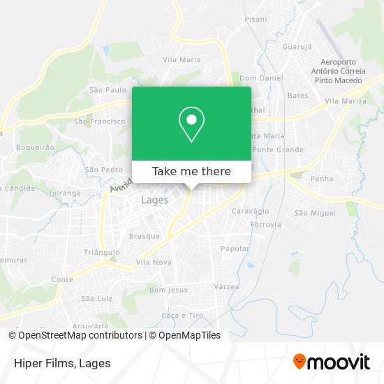 Hiper Films map