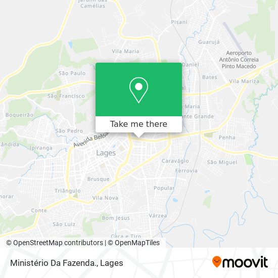 Ministério Da Fazenda. map