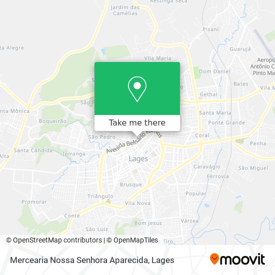 Mercearia Nossa Senhora Aparecida map