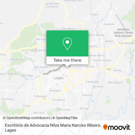 Escritório de Advocacia Nilza Maria Narciso Ribeiro map